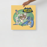 Batcat and Mouse Wonder Poster